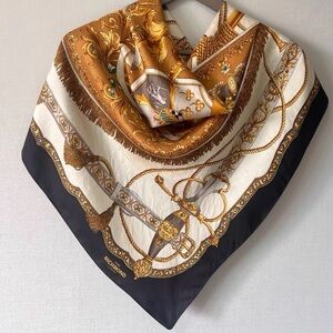 Vintage John Richmond silk scarf 100% silk